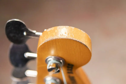 Fender JMJ Road Worn Mustang Bass - Faded Daphne Blue with Gig Bag