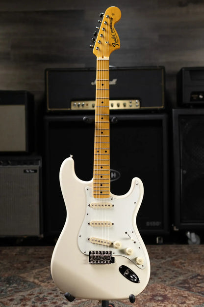 Fender JV Modified 60's Stratocaster Electric Guitar - Olympic White with Gig Bag - Used