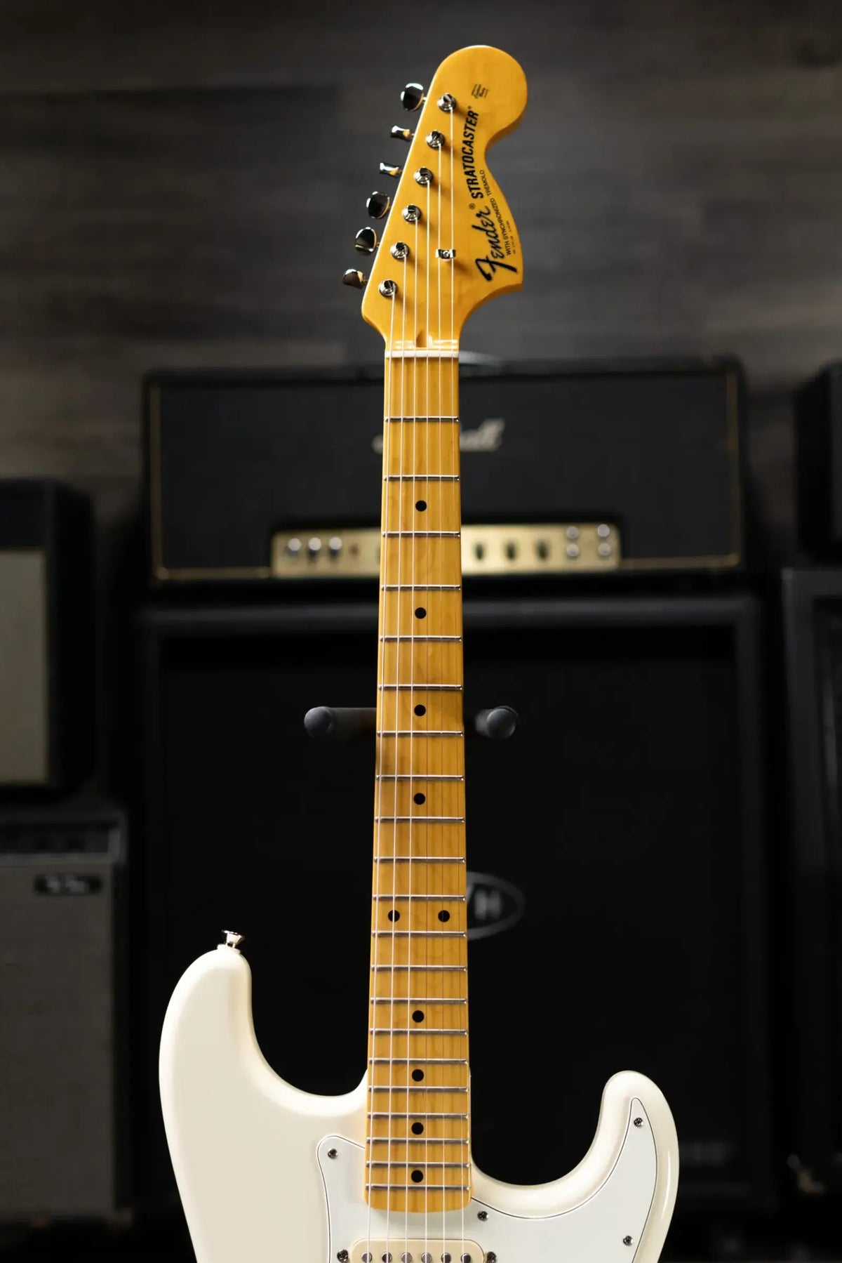 Fender JV Modified 60's Stratocaster Electric Guitar - Olympic White with Gig Bag - Used