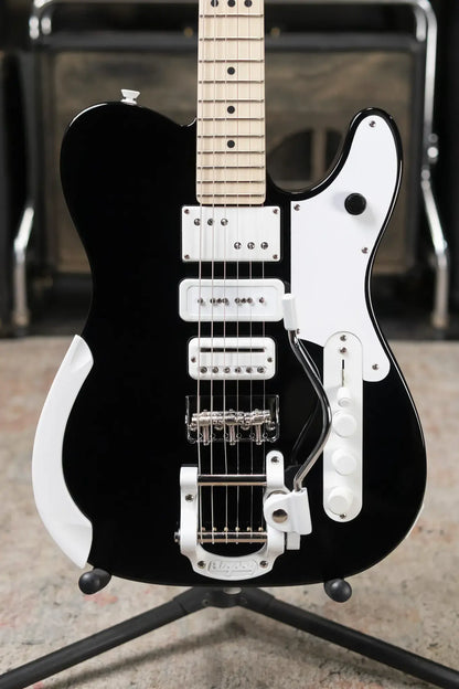 Fender Jack White Triplecaster Telecaster - Black with Hardshell Case - Demo
