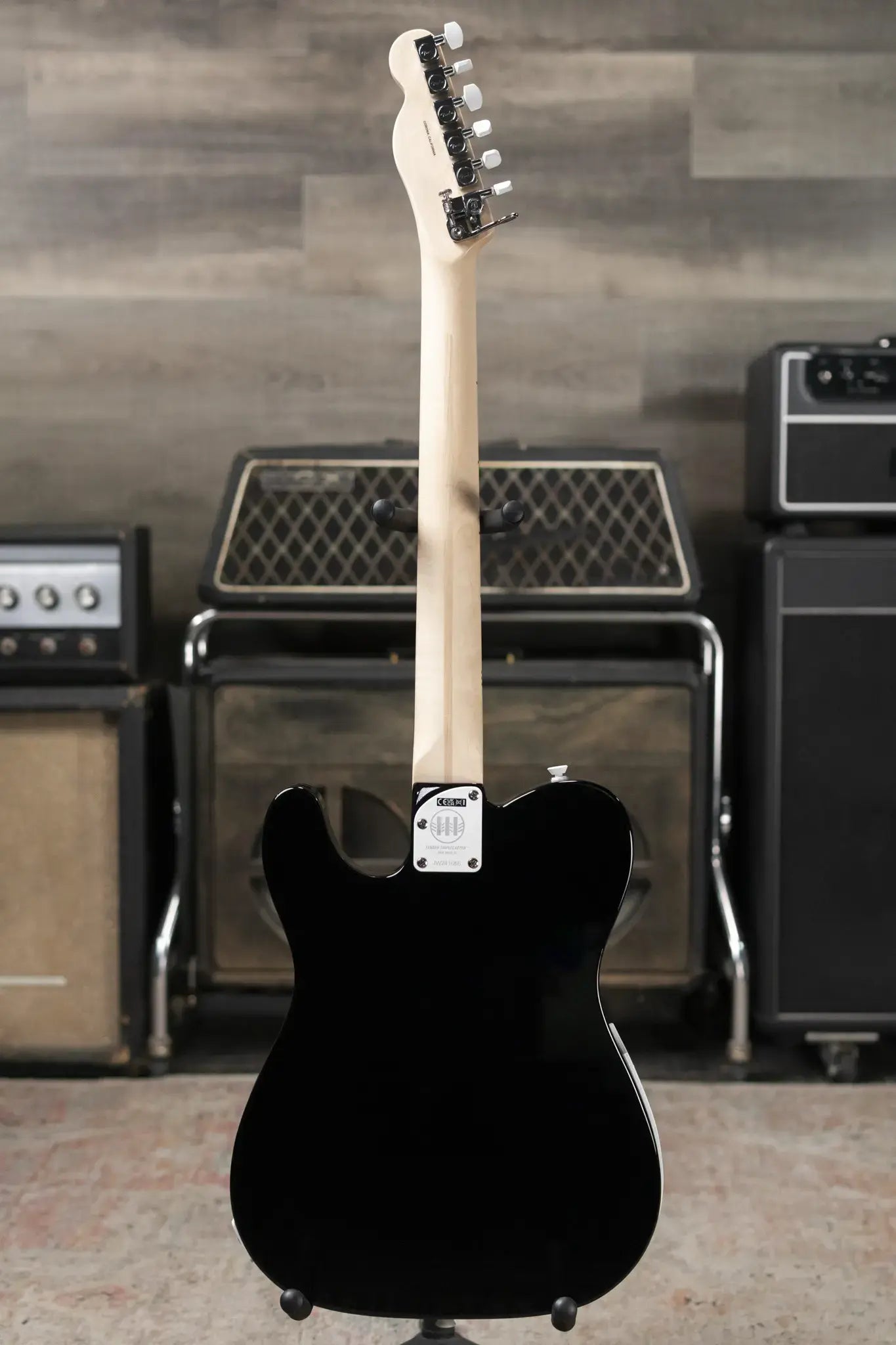 Fender Jack White Triplecaster Telecaster - Black with Hardshell Case - Demo