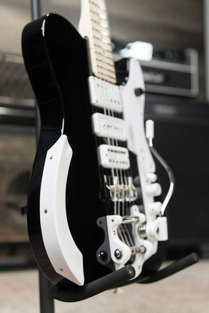 Fender Jack White Triplecaster Telecaster - Black with Hardshell Case - Demo