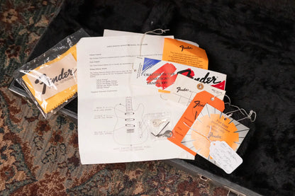 Fender James Burton Signature Model Telecaster Electric Guitar, Gold Paisley w/ Hardshell Case - Used