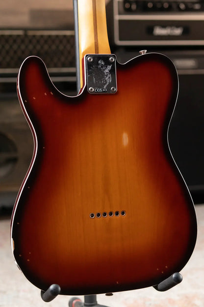Fender Jason Isbell Custom Telecaster Rosewood Fingerboard - 3-Color Chocolate Burst with Gig Bag