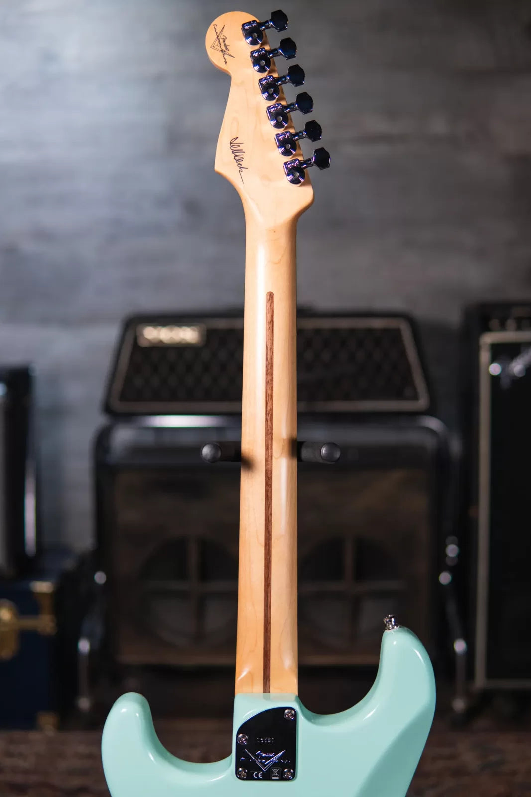 Fender Custom Shop Jeff Beck Signature Stratocaster Electric Guitar - Surf Green with Hardshell Case - Floor Model