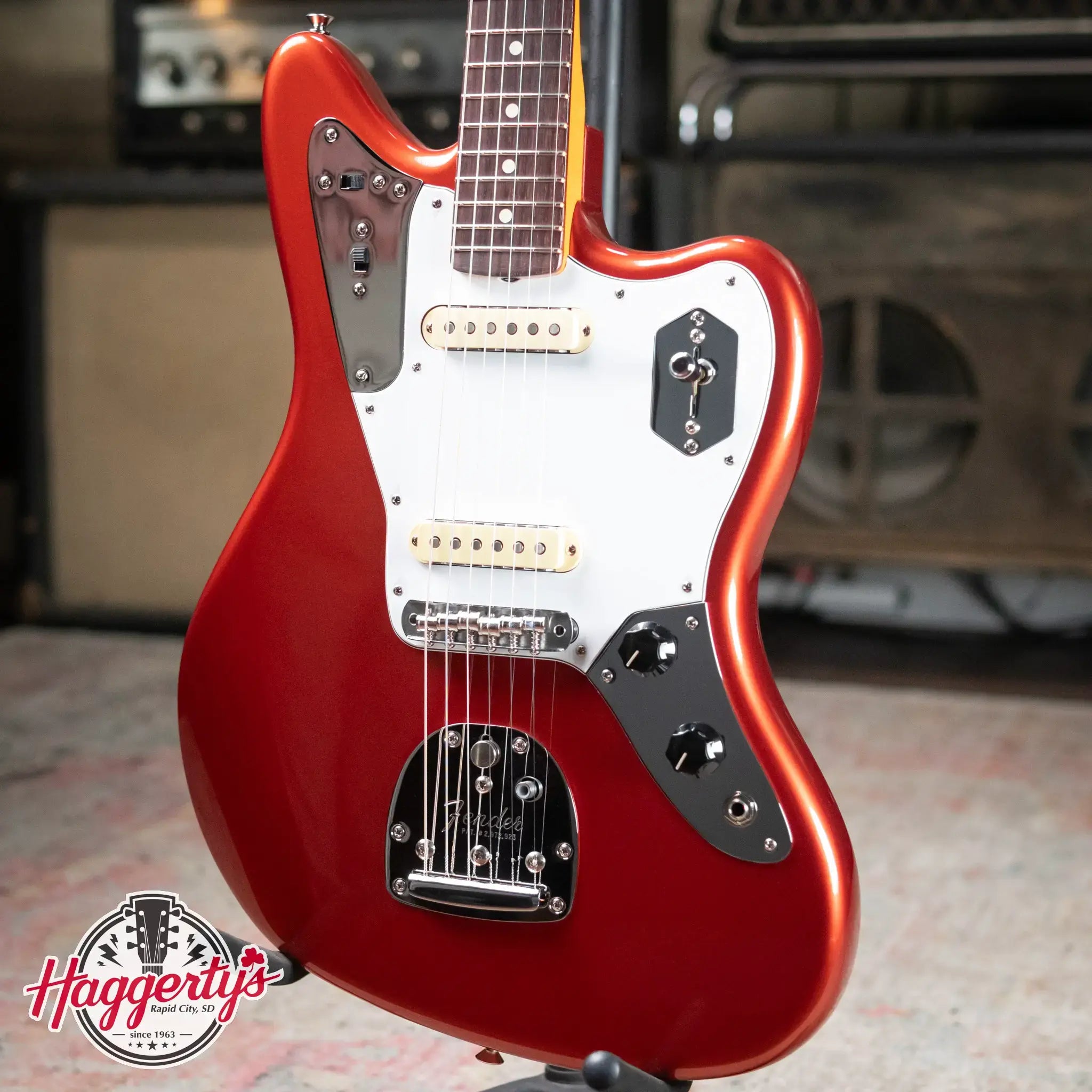 Fender Johnny Marr Jaguar, Rosewood Fingerboard - Metallic KO with Hardshell Case