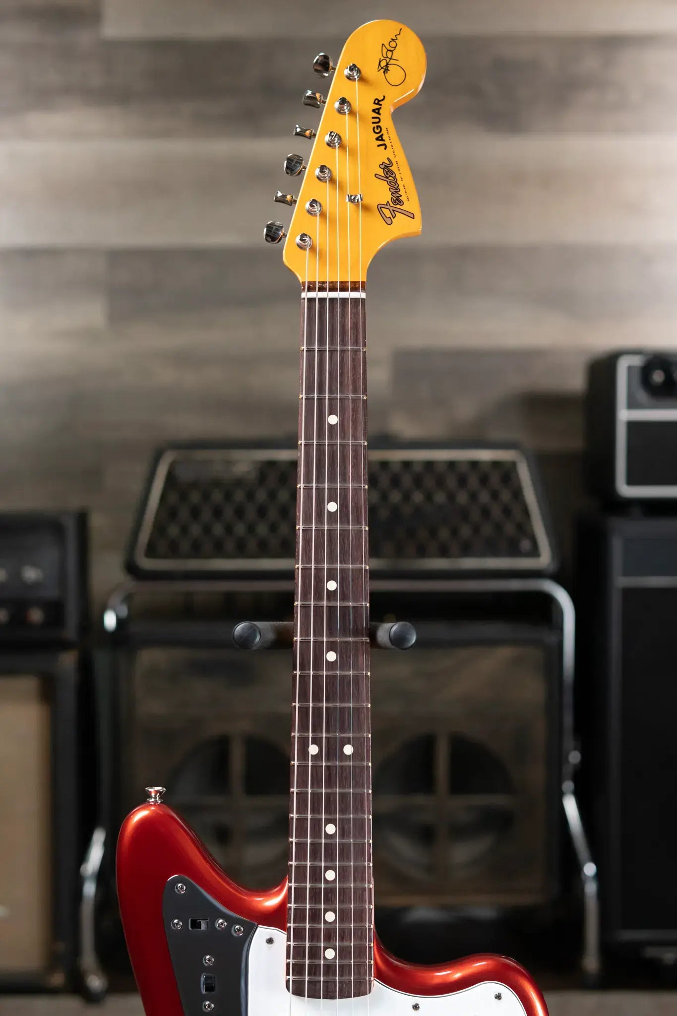 Fender Johnny Marr Jaguar, Rosewood Fingerboard - Metallic KO with Hardshell Case - Demo