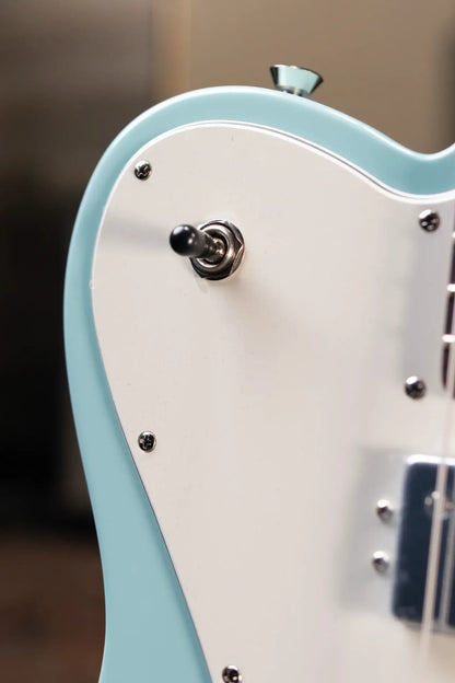 Fender Kingfish Delta Day Telecaster Deluxe Electric Guitar - Daphne Blue with Hardshell Case