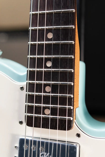 Fender Kingfish Delta Day Telecaster Deluxe Electric Guitar - Daphne Blue with Hardshell Case