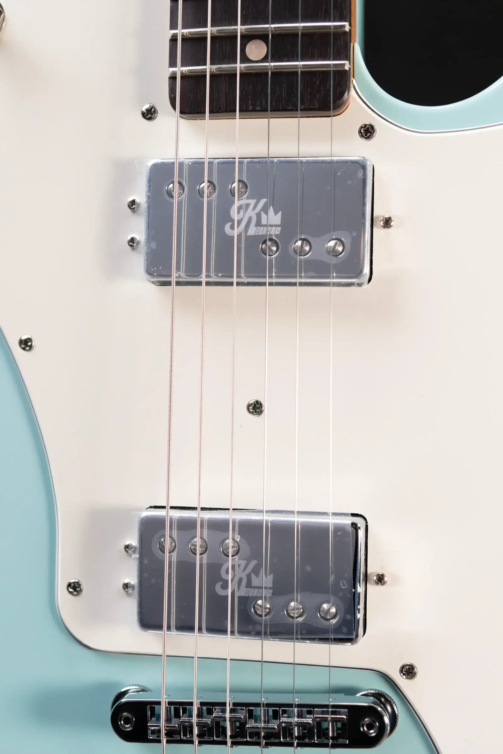 Fender Kingfish Delta Day Telecaster Deluxe Electric Guitar - Daphne Blue with Hardshell Case