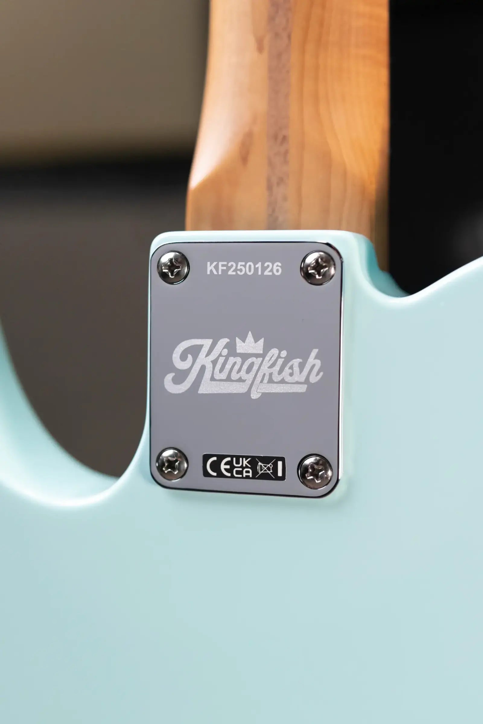 Fender Kingfish Delta Day Telecaster Deluxe Electric Guitar - Daphne Blue with Hardshell Case