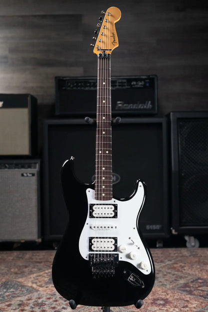Fender Limited Edition 50th Anniversary Dave Murray Stratocaster Electric Guitar - Black with Gig Bag