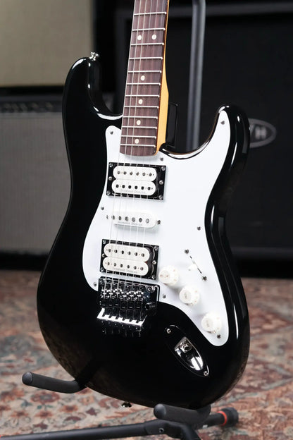 Fender Limited Edition 50th Anniversary Dave Murray Stratocaster Electric Guitar - Black with Gig Bag