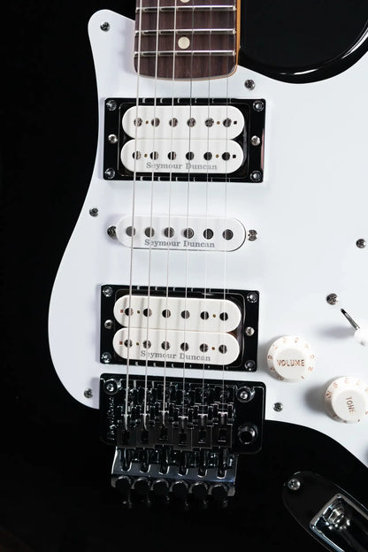 Fender Limited Edition 50th Anniversary Dave Murray Stratocaster Electric Guitar - Black with Gig Bag