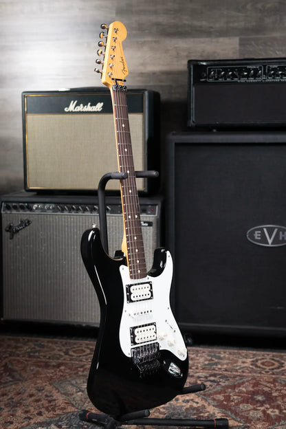 Fender Limited Edition 50th Anniversary Dave Murray Stratocaster Electric Guitar - Black with Gig Bag