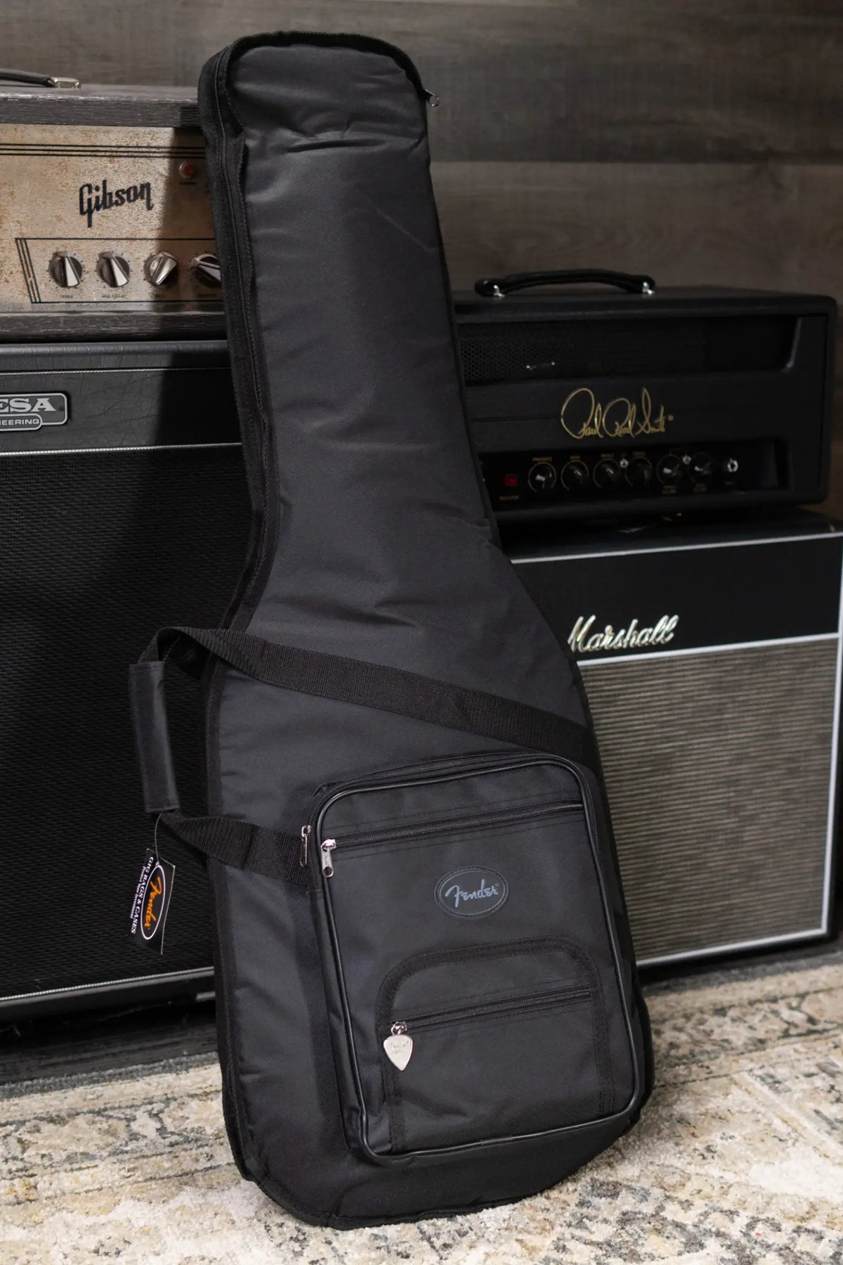 Fender Limited Edition 50th Anniversary Dave Murray Stratocaster Electric Guitar - Black with Gig Bag