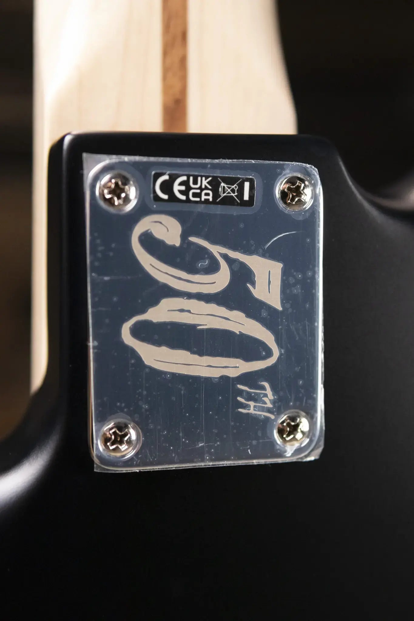 Fender Limited Edition 50th Anniversary Steve Harris Signature Precision Bass - Satin Black with Gig Bag