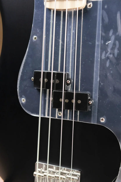 Fender Limited Edition 50th Anniversary Steve Harris Signature Precision Bass - Satin Black with Gig Bag