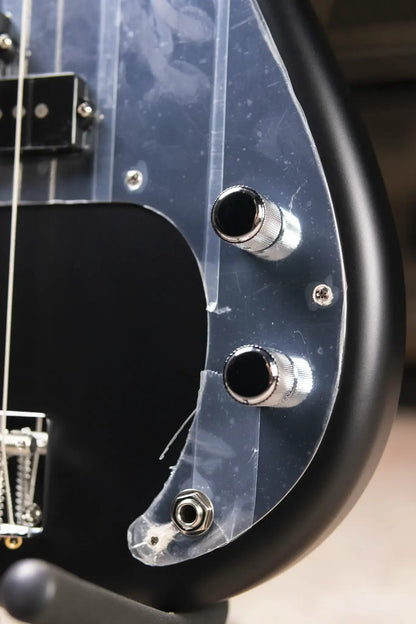 Fender Limited Edition 50th Anniversary Steve Harris Signature Precision Bass - Satin Black with Gig Bag