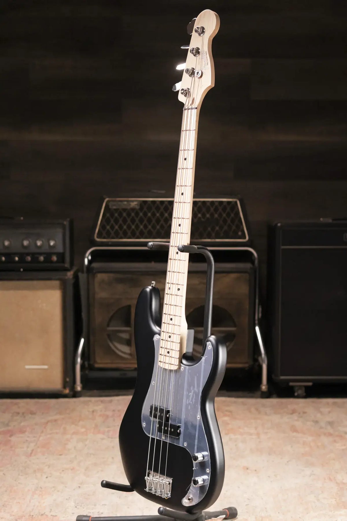 Fender Limited Edition 50th Anniversary Steve Harris Signature Precision Bass - Satin Black with Gig Bag