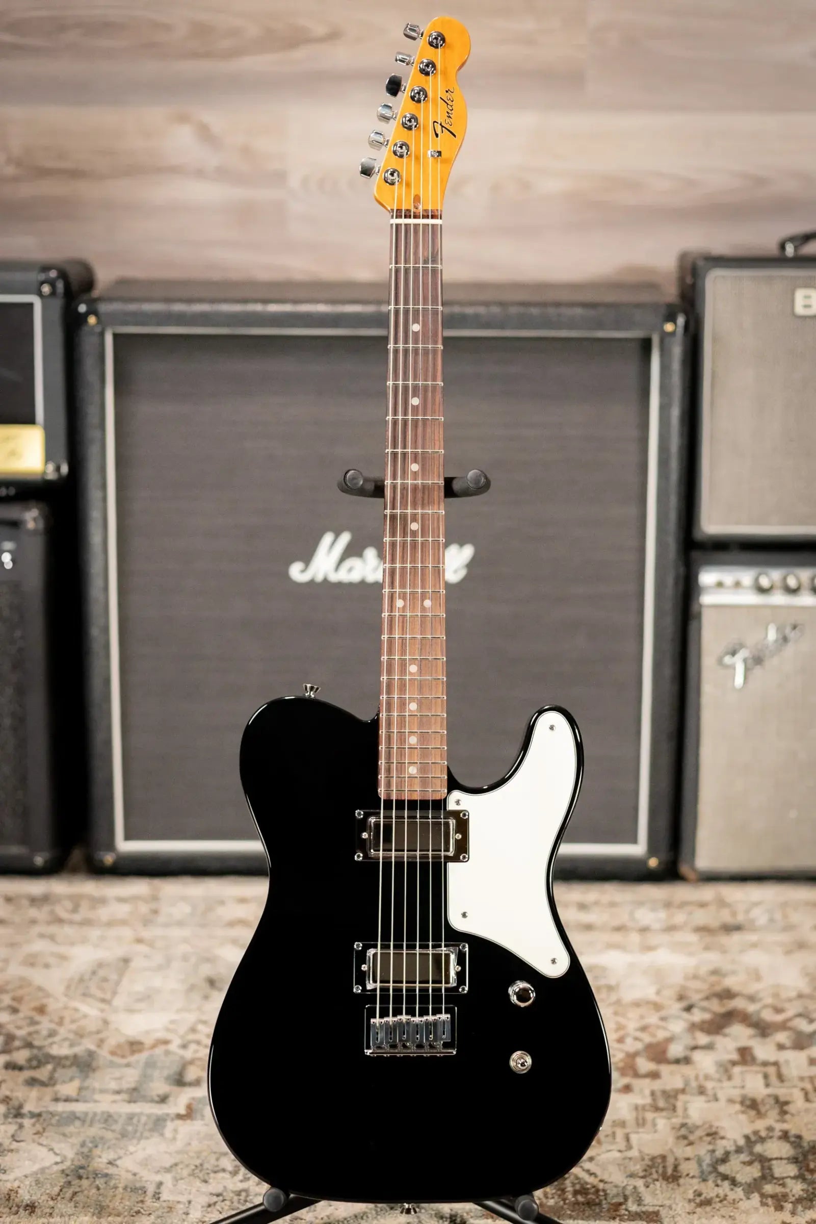 Fender Limited Edition American Cabronita Special Telecaster Electric Guitar - Black with Hardshell Case