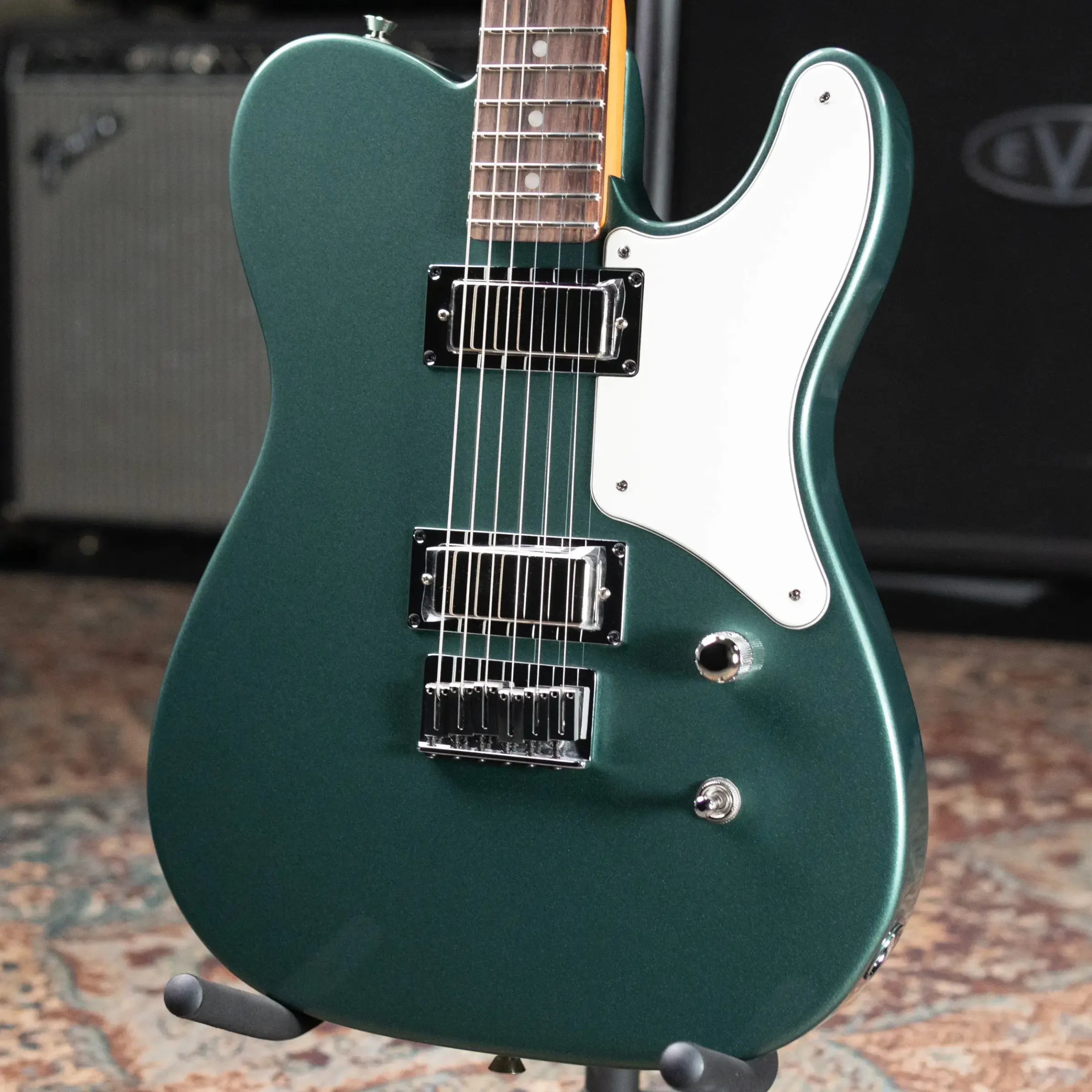 Fender Limited Edition American Cabronita Special Telecaster Electric Guitar - Sherwood Green Metallic with Hardshell Case