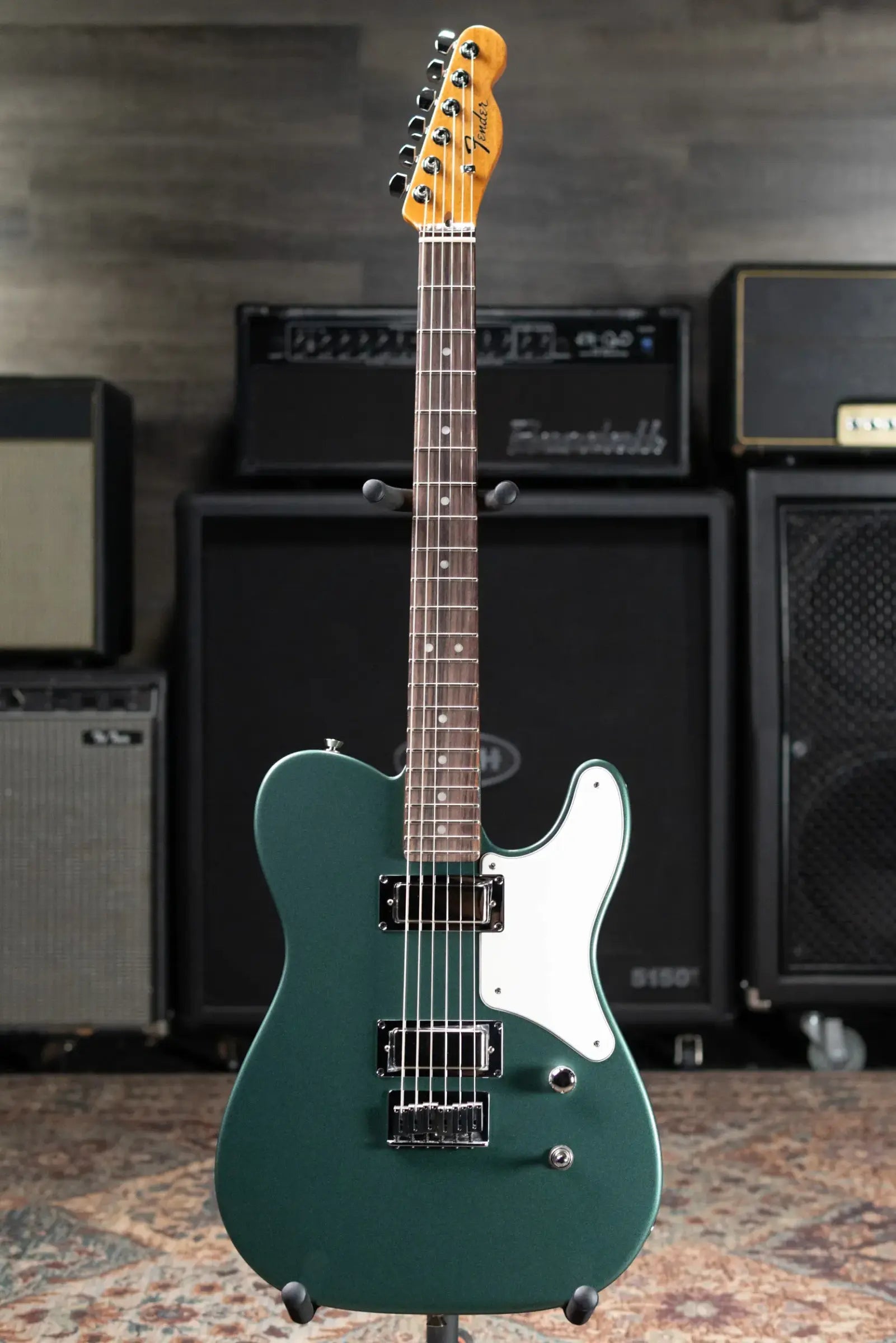 Fender Limited Edition American Cabronita Special Telecaster Electric Guitar - Sherwood Green Metallic with Hardshell Case