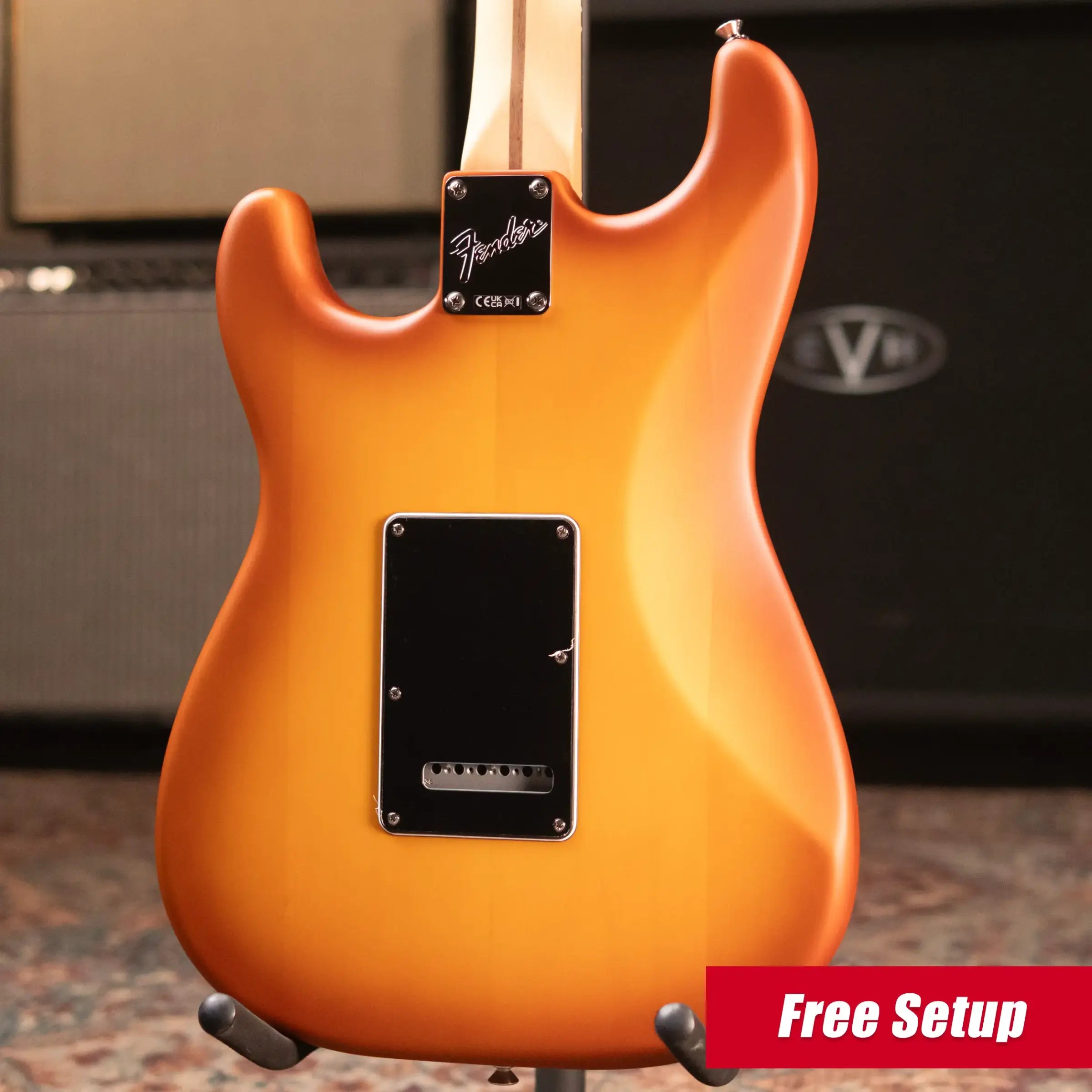 Fender Limited Edition American Performer Timber Stratocaster Electric Guitar - Honey Burst with Deluxe Gig Bag