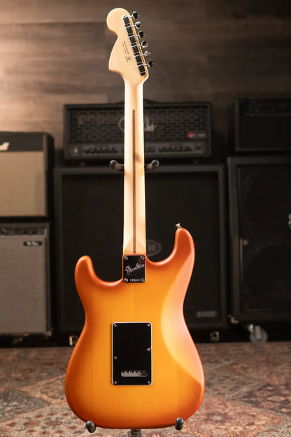 Fender Limited Edition American Performer Timber Stratocaster Electric Guitar - Honey Burst with Deluxe Gig Bag