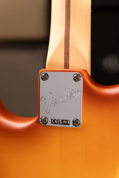 Fender Limited Edition American Performer Timber Stratocaster Electric Guitar - Honey Burst with Deluxe Gig Bag