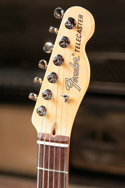 Fender Limited Edition American Performer Timber Telecaster Electric Guitar - 2-Color Sunburst with Gig Bag
