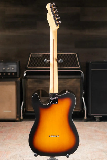 Fender Limited Edition American Performer Timber Telecaster Electric Guitar - 2-Color Sunburst with Gig Bag