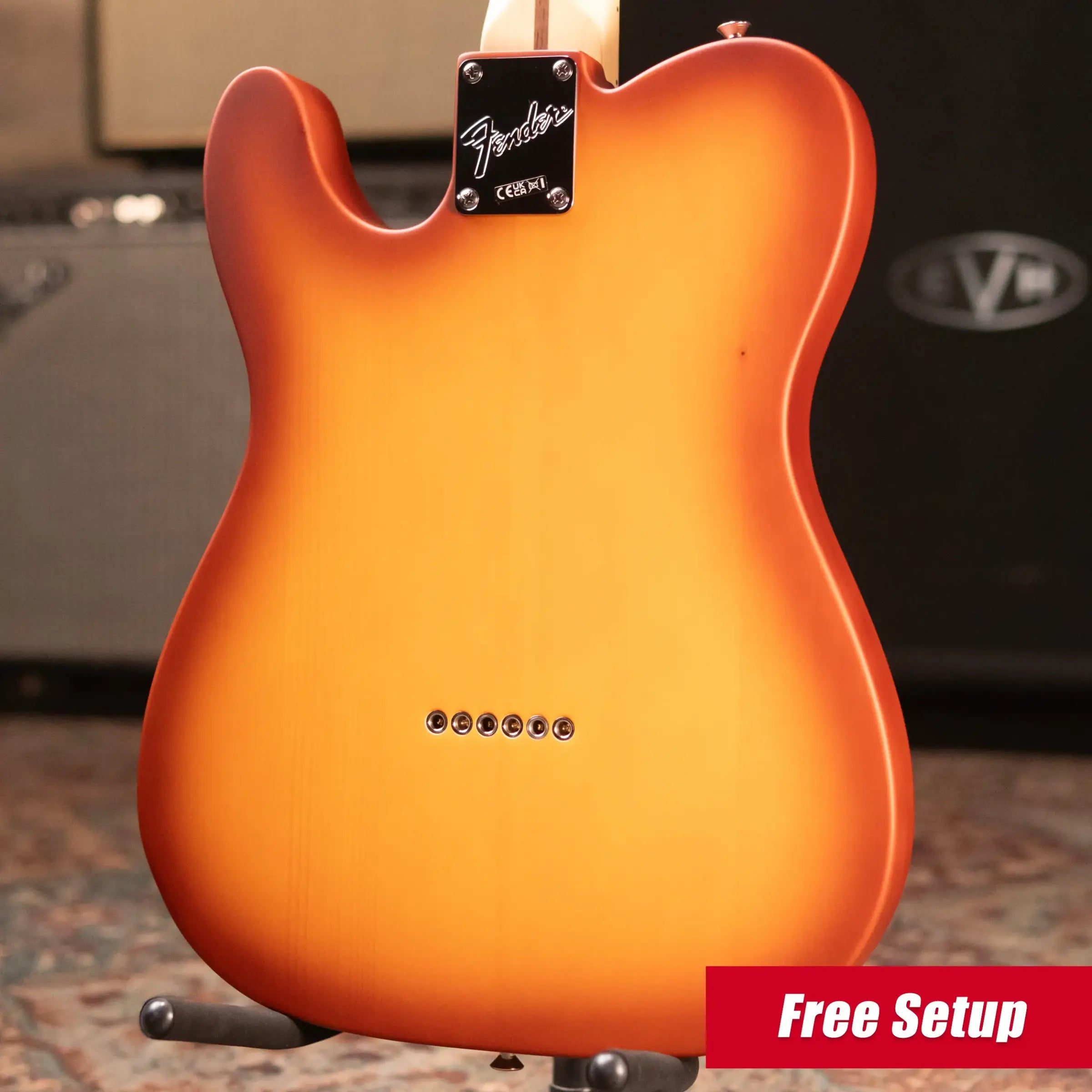 Fender Limited Edition American Performer Timber Telecaster - Honey Burst with Deluxe Gig Bag