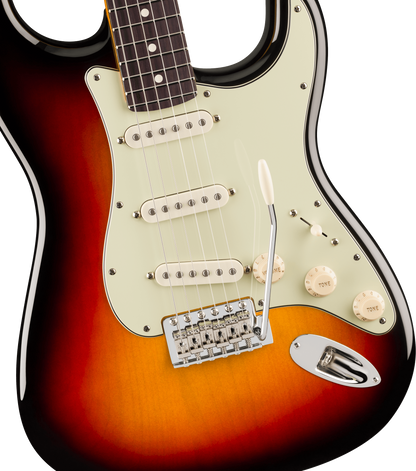 Fender Limited Edition American Professional Classic Stratocaster Electric Guitar Featuring the Silent Circuit - 3-Color Sunburst with Gig Bag