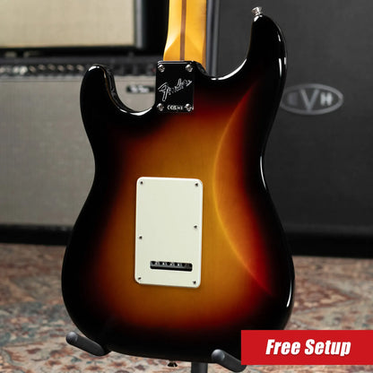 Fender Limited Edition American Professional Classic Stratocaster Electric Guitar Featuring the Silent Circuit - 3-Color Sunburst with Gig Bag