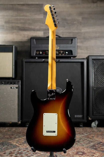 Fender Limited Edition American Professional Classic Stratocaster Electric Guitar Featuring the Silent Circuit - 3-Color Sunburst with Gig Bag