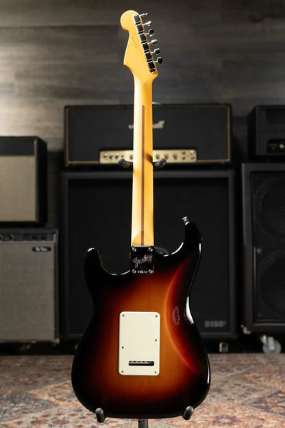 Fender Limited Edition American Professional Classic Stratocaster Electric Guitar - Featuring the Silent System - 3-Color Sunburst with Gig Bag