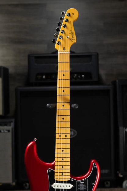 Fender Limited Edition American Professional Classic Stratocaster Electric Gutiar Featuring the Silent System - Candy Apple Red with Gig Bag