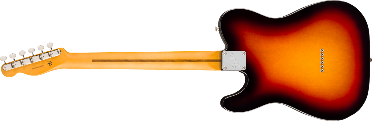 Fender Limited Edition American Professional Classic Telecaster Electric Guitar Featuring the Fender Silent System - 3-Color Sunburst with Gig Bag