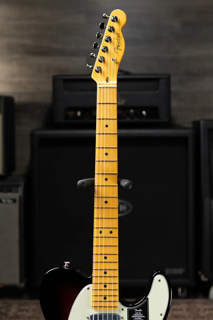 Fender Limited Edition American Professional Classic Telecaster Electric Guitar Featuring the Fender Silent System - 3-Color Sunburst with Gig Bag