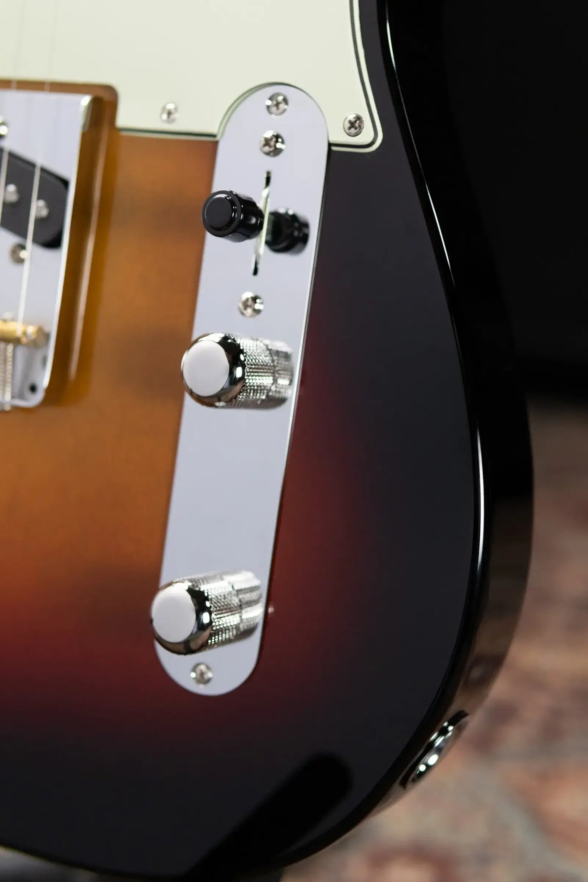 Fender Limited Edition American Professional Classic Telecaster Electric Guitar Featuring the Fender Silent System - 3-Color Sunburst with Gig Bag