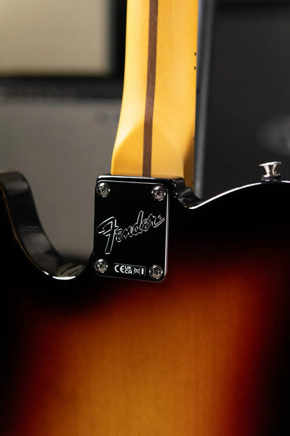 Fender Limited Edition American Professional Classic Telecaster Electric Guitar Featuring the Fender Silent System - 3-Color Sunburst with Gig Bag