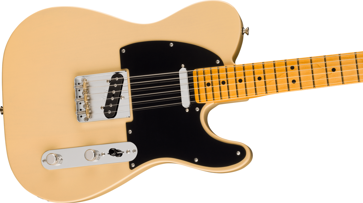 Fender Limited Edition American Professional Classic Telecaster Electric Guitar Featuring the Fender Silent System - Vintage Blonde with Gig Bag