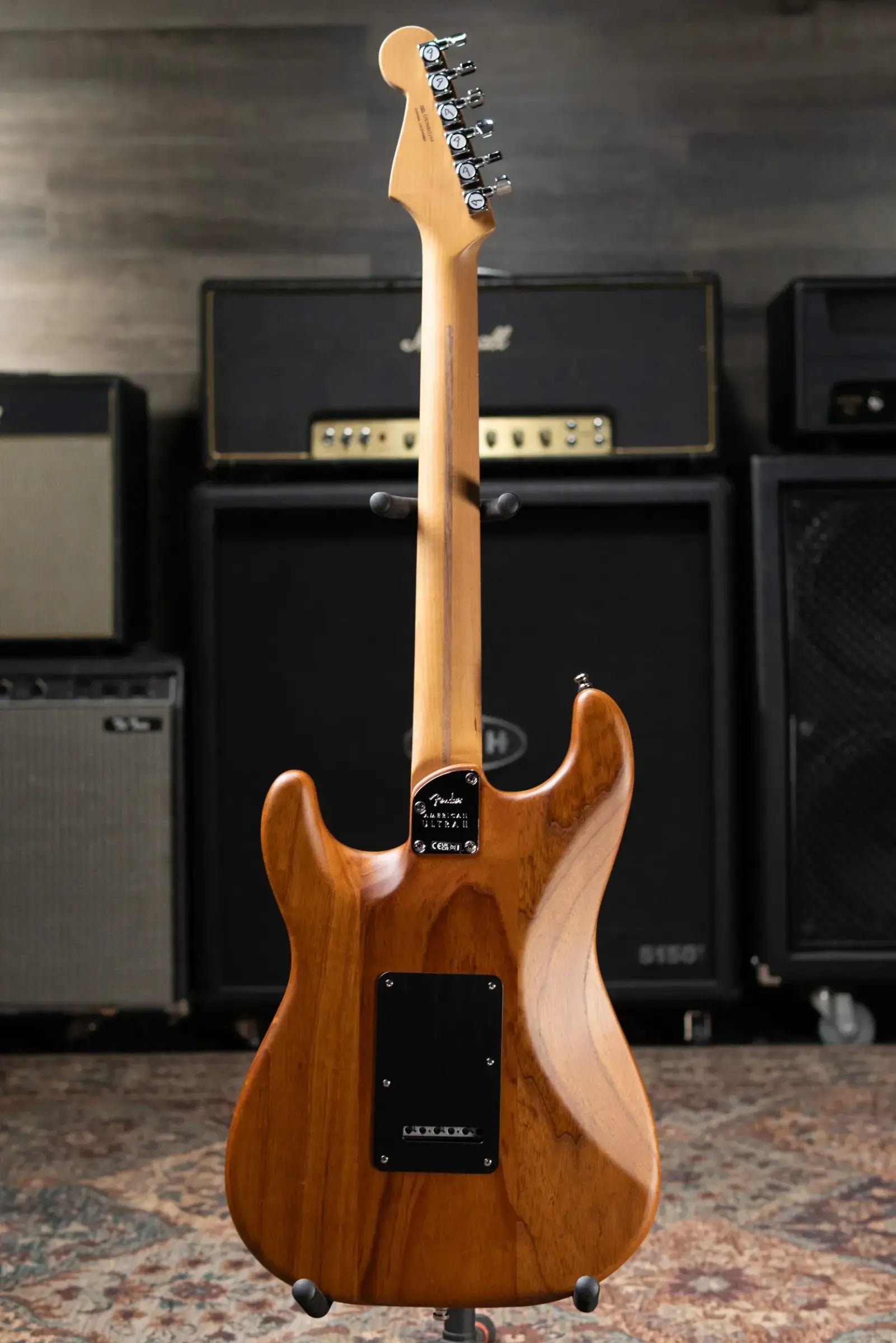 Fender Limited Edition American Ultra II Stratocaster Electric Guitar - Natural with Hardshell Case