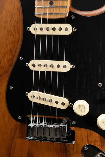 Fender Limited Edition American Ultra II Stratocaster Electric Guitar - Natural with Hardshell Case