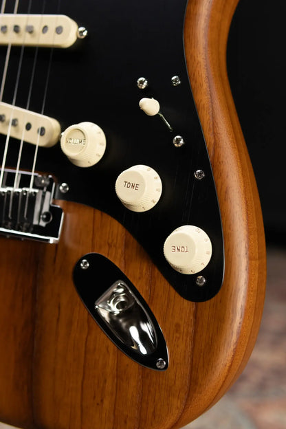 Fender Limited Edition American Ultra II Stratocaster Electric Guitar - Natural with Hardshell Case