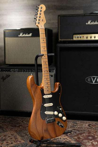 Fender Limited Edition American Ultra II Stratocaster Electric Guitar - Natural with Hardshell Case