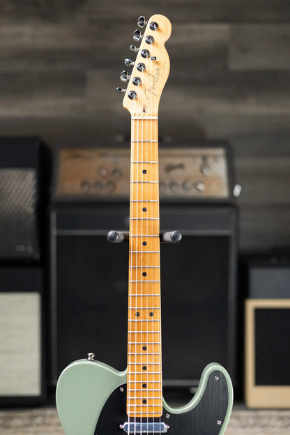 Fender Limited Edition American Ultra II Telecaster Electric Guitar - Antique Olive with Hardshell Case