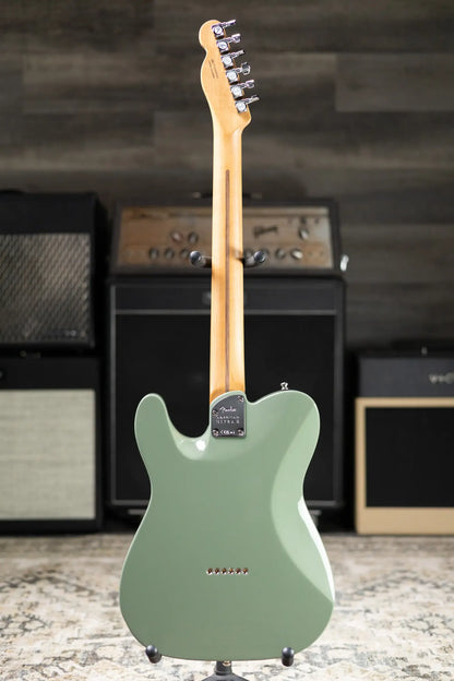 Fender Limited Edition American Ultra II Telecaster Electric Guitar - Antique Olive with Hardshell Case
