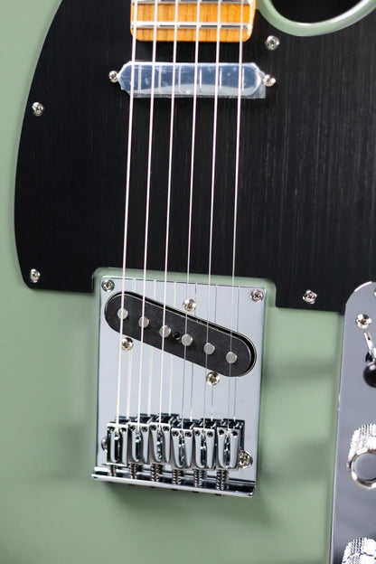 Fender Limited Edition American Ultra II Telecaster Electric Guitar - Antique Olive with Hardshell Case